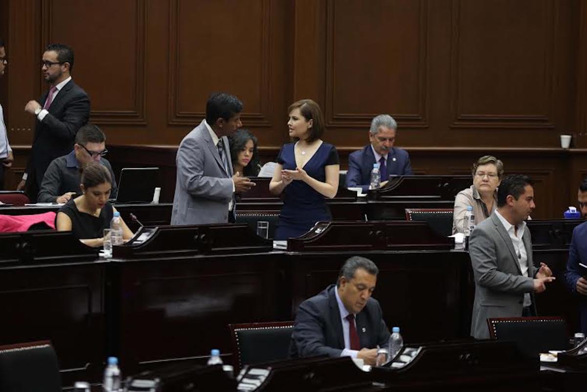División del PRI en Congreso del Estado de Michoacán, impide nombrar magistrado del TJAM