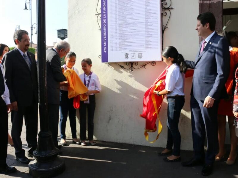 Programa de actividades del 475 aniversario de Morelia