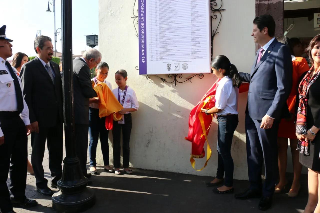 Programa de actividades del 475 aniversario de Morelia