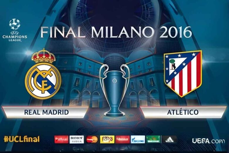 Real Madrid vs Atlético de Madrid protagonizan la final de la Champions League 2016 en Milán, un duelo cargado de historia, pasión y la búsqueda de la gloria europea 2