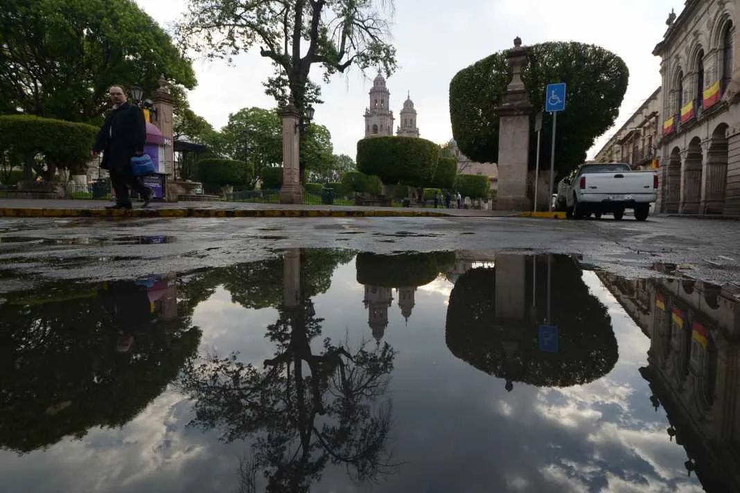 encharcamientos lluvia Morelia:PC