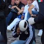 Reportan heridos tras enfrentamiento entre estudiantes y rechazados
