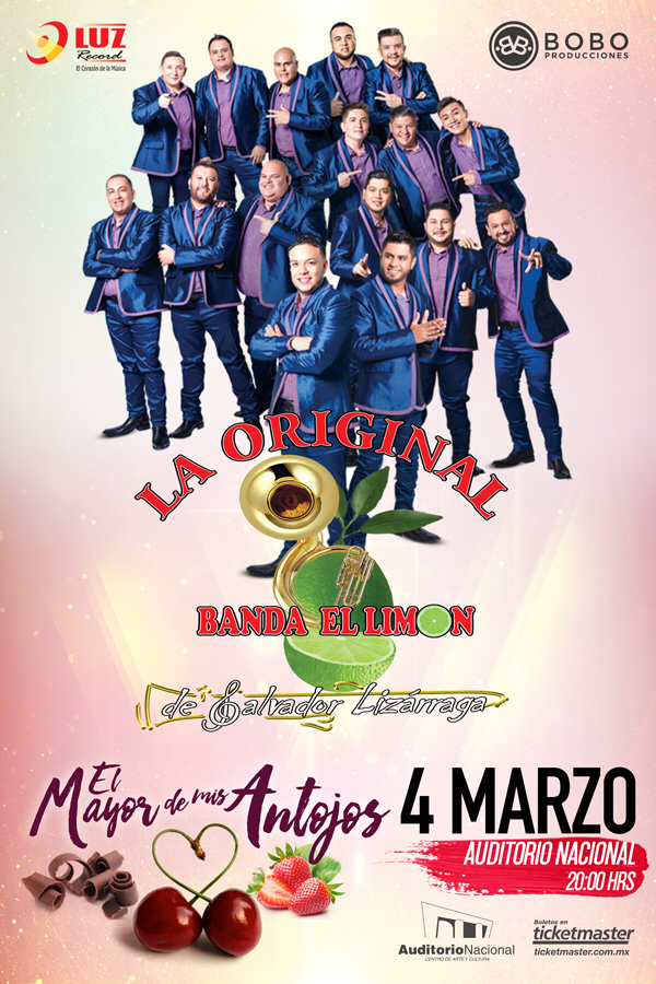 La Original Banda El Limón llega al Auditorio Nacional