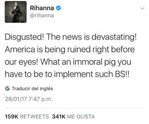 Foto: Twitter @rihanna