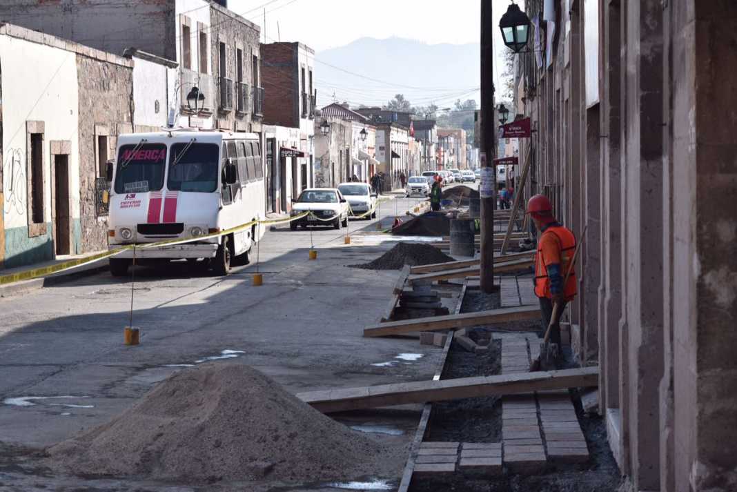 Obras de Centro Histórico con dificultades de avance: Adem