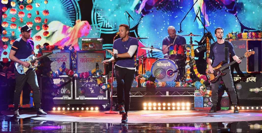 Coldplay en día de los inocentes con concierto