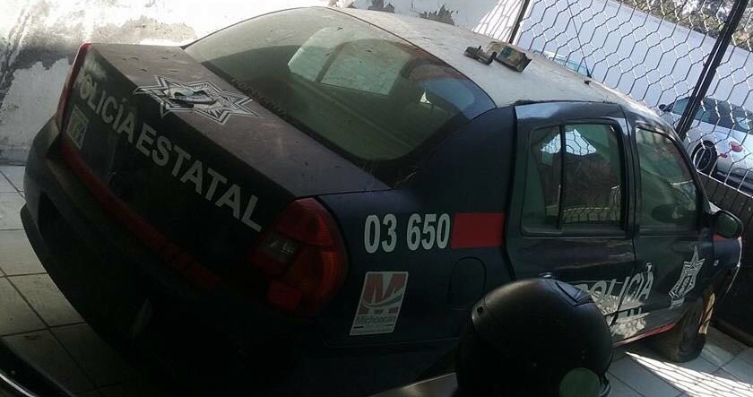 Venden patrulla de Policía Michoacan en Facebook