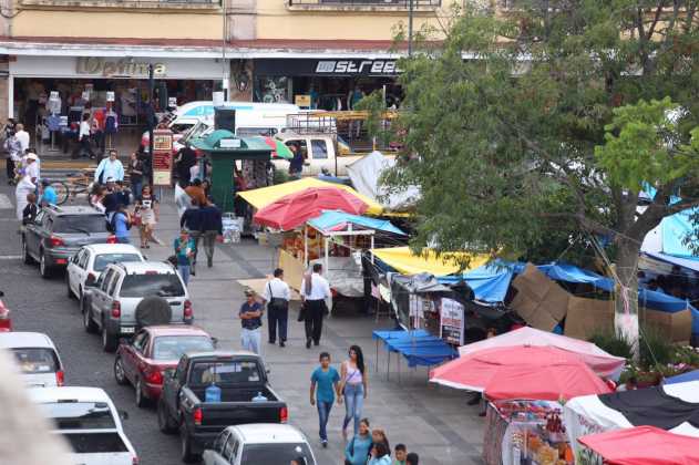 Retiro de ambulantes en Morelia