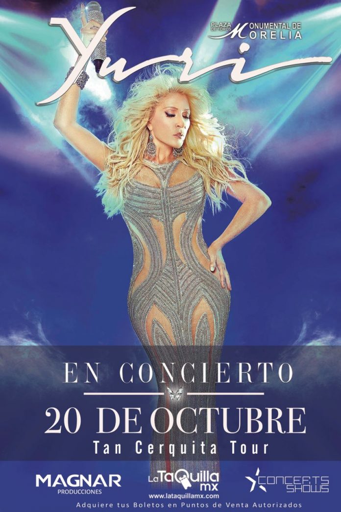 Cada vez más cerca el concierto de Yuri