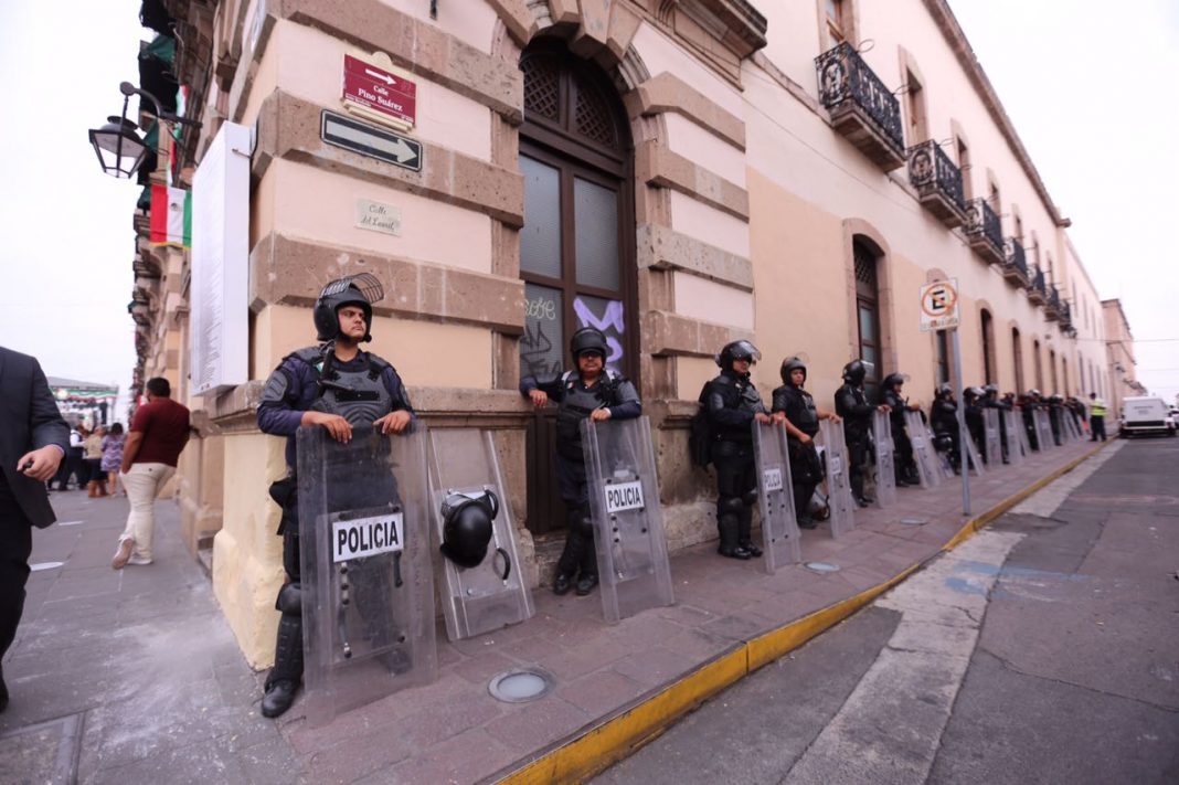 Más de 1000 elementos de seguridad resguardan Morelia