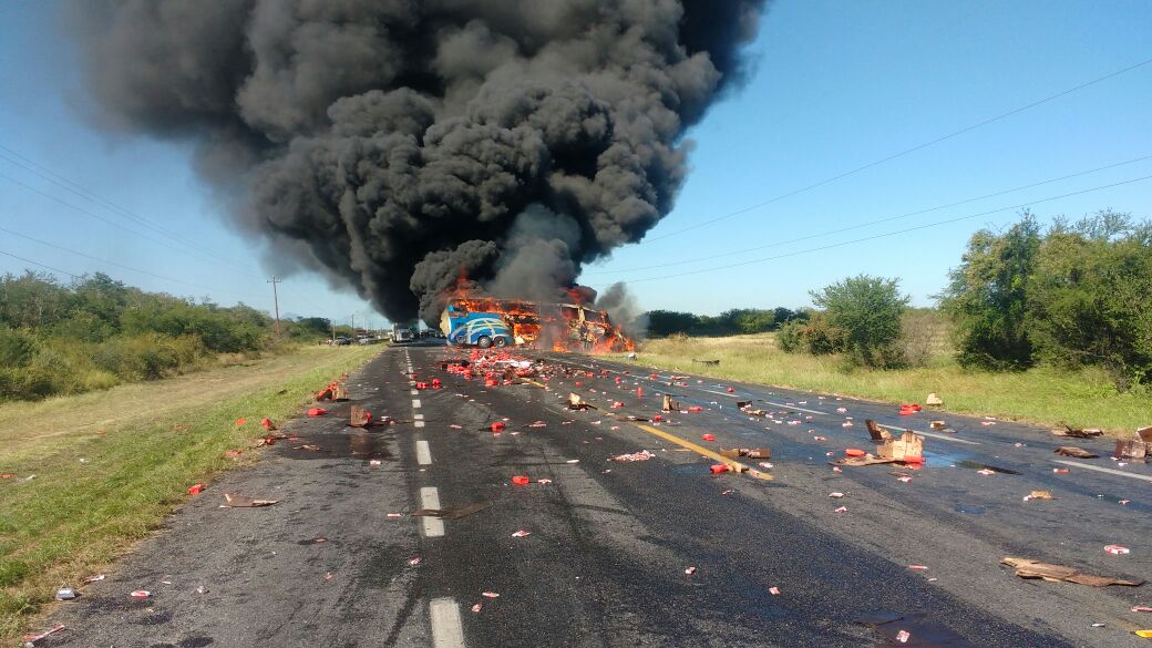 choque en Tamaulipas