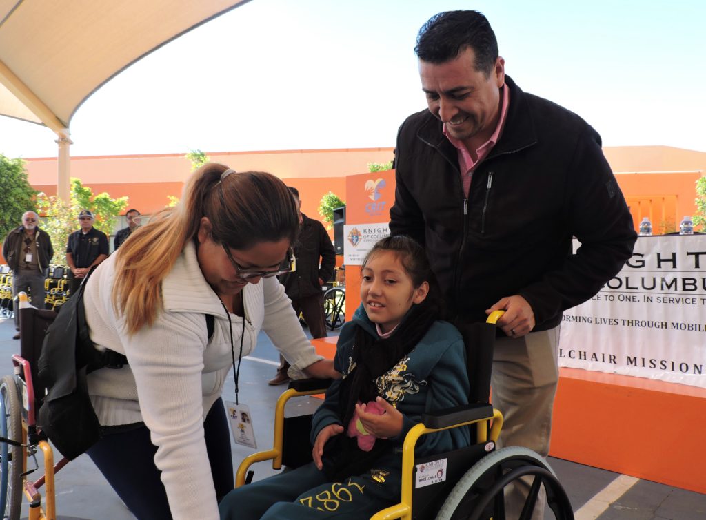 Donativo de sillas de ruedas