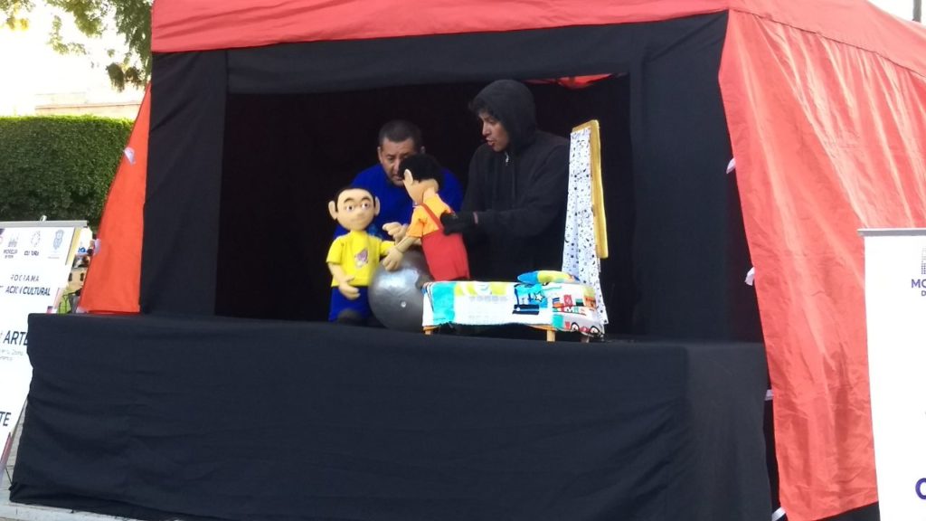 La nave que condujo a los niños en Morelia
