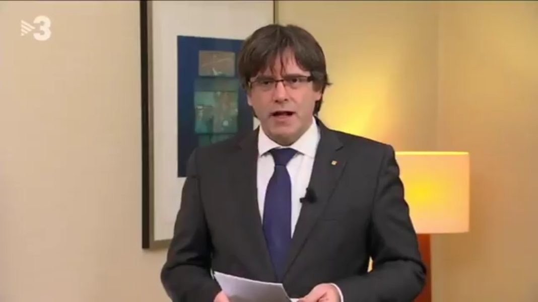 Autoridades alemanas dejan en libertad a Carles Puigdemont