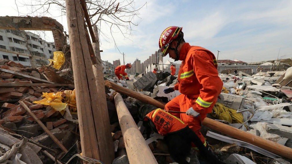 Explosión en China