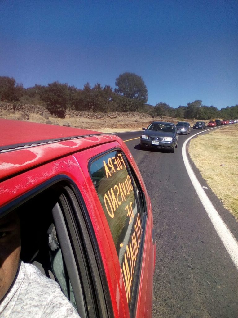cnte realiza caravana