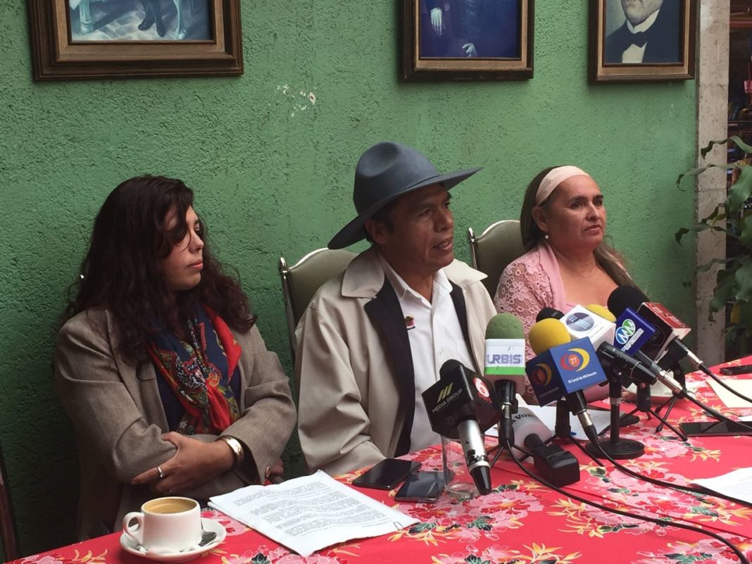 Abundio Marcos Prado del Movimiento Indígena rechaza la Lye de Seguridad Interior