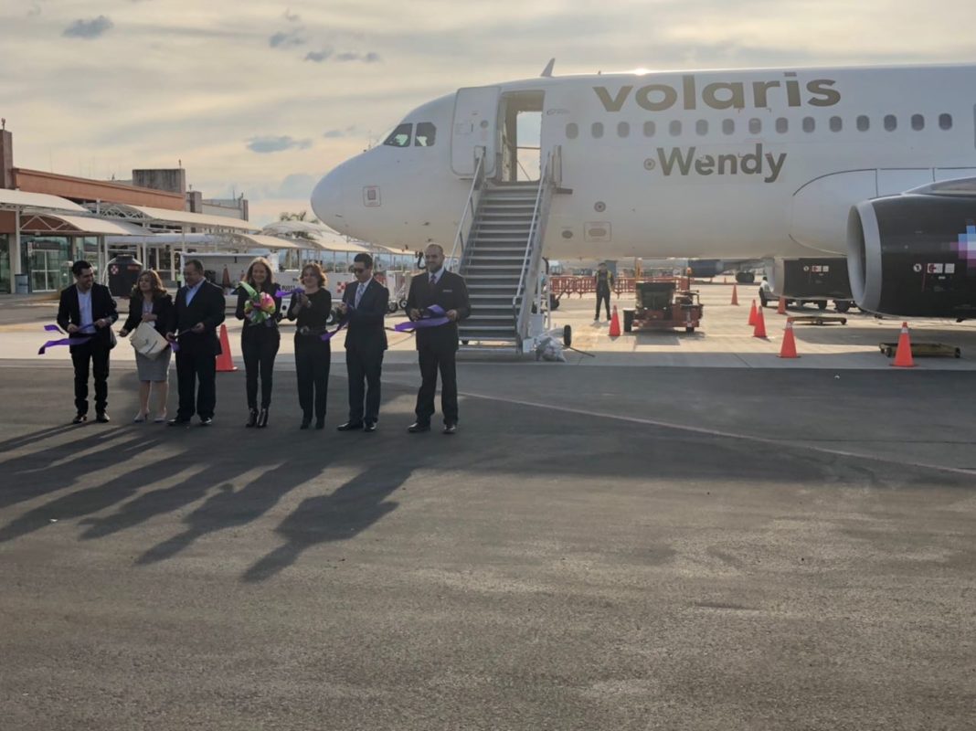 Aterriza "Wendy"; nuevo vuelo Mexicali-Morelia