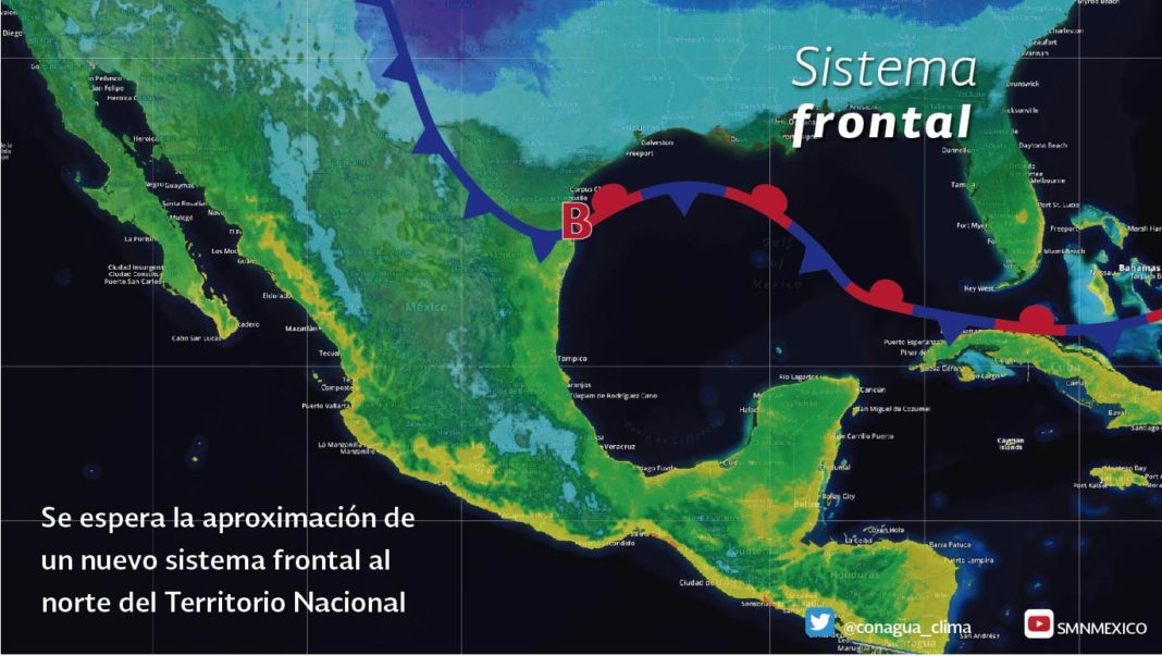 El pronóstico del clima para hoy prevé descenso de temperatura por el frente frío 19