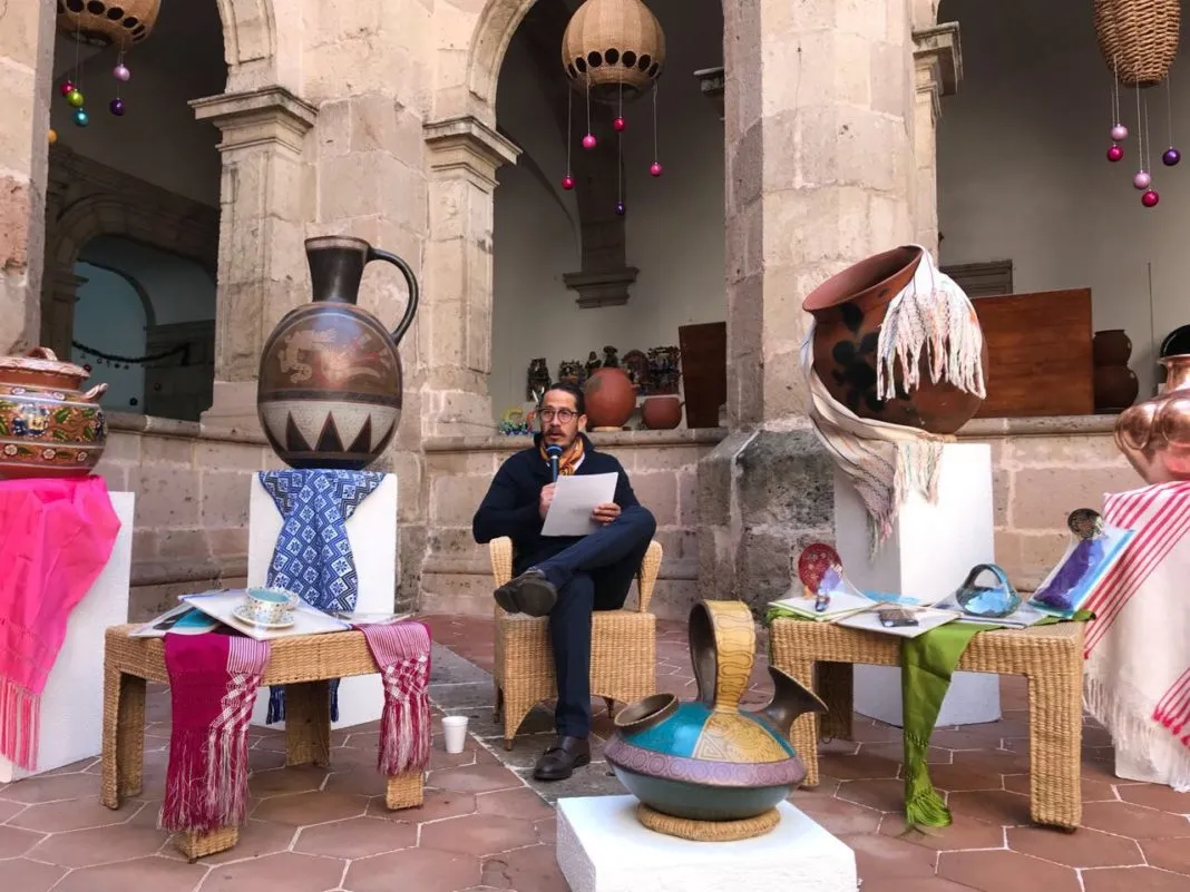 Claudio Méndez Fernández presenta cifras en venta de piezas artesanales