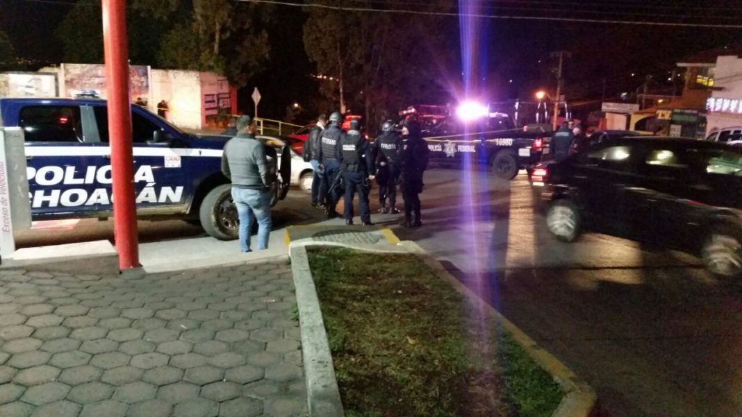 Acribillan a conductor en Morelia