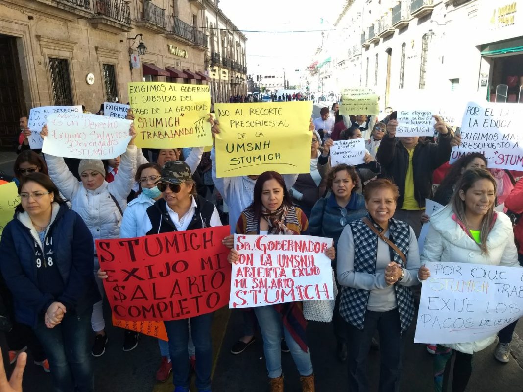 SPUM bloquea la Madero