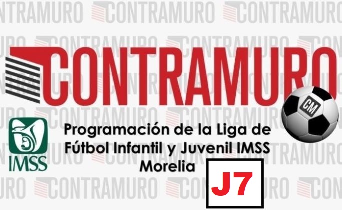 Programación de la Liga de Fútbol Infantil y Juvenil IMSS Morelia