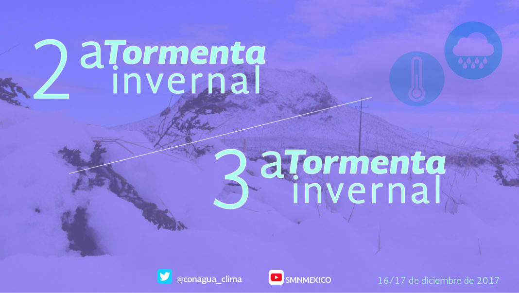 La tercera tormenta invernal generará bajas temperaturas