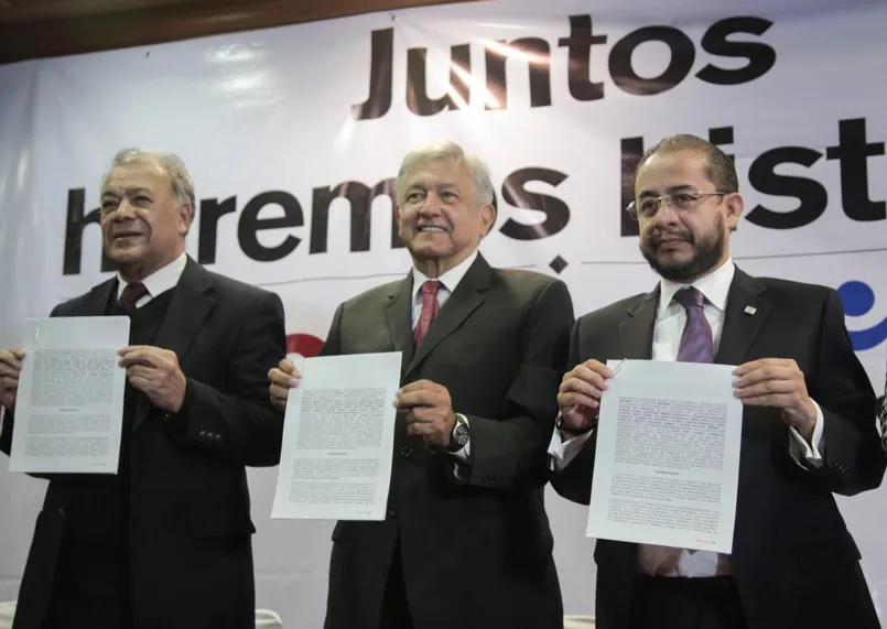 Surge la coalición entre Morena, PT y PES