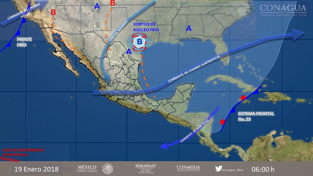 El clima de hoy se mantendrá frío