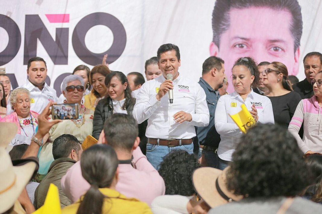 Durante un evento con simpatizantes hablo de un proyecto de aumento presupuestal