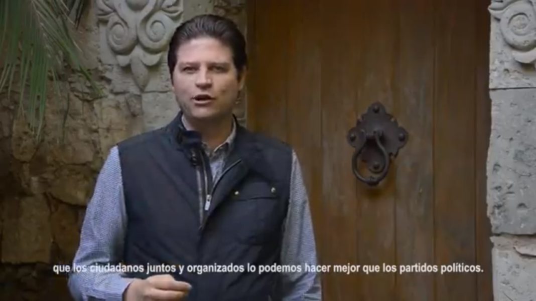 El edil mediante un video anunció que buscará la reelección