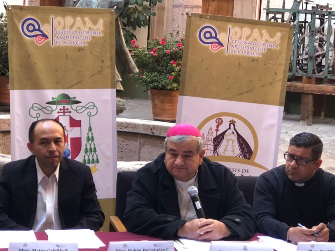 El arzobispo de Morelia realizó su primer mensaje de 2018