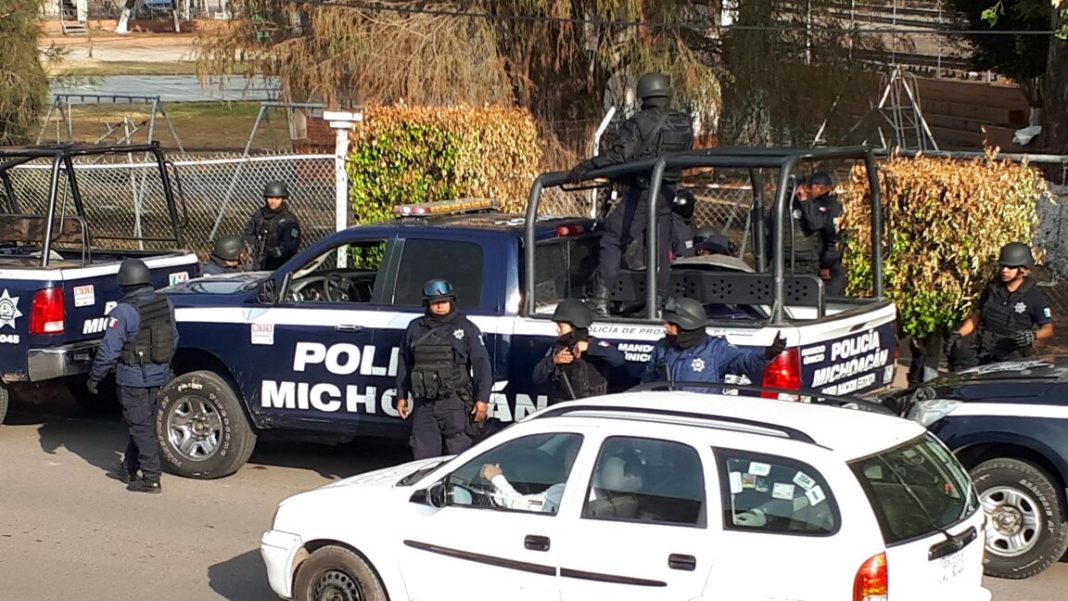 Detenidos CNTE en Maravatío