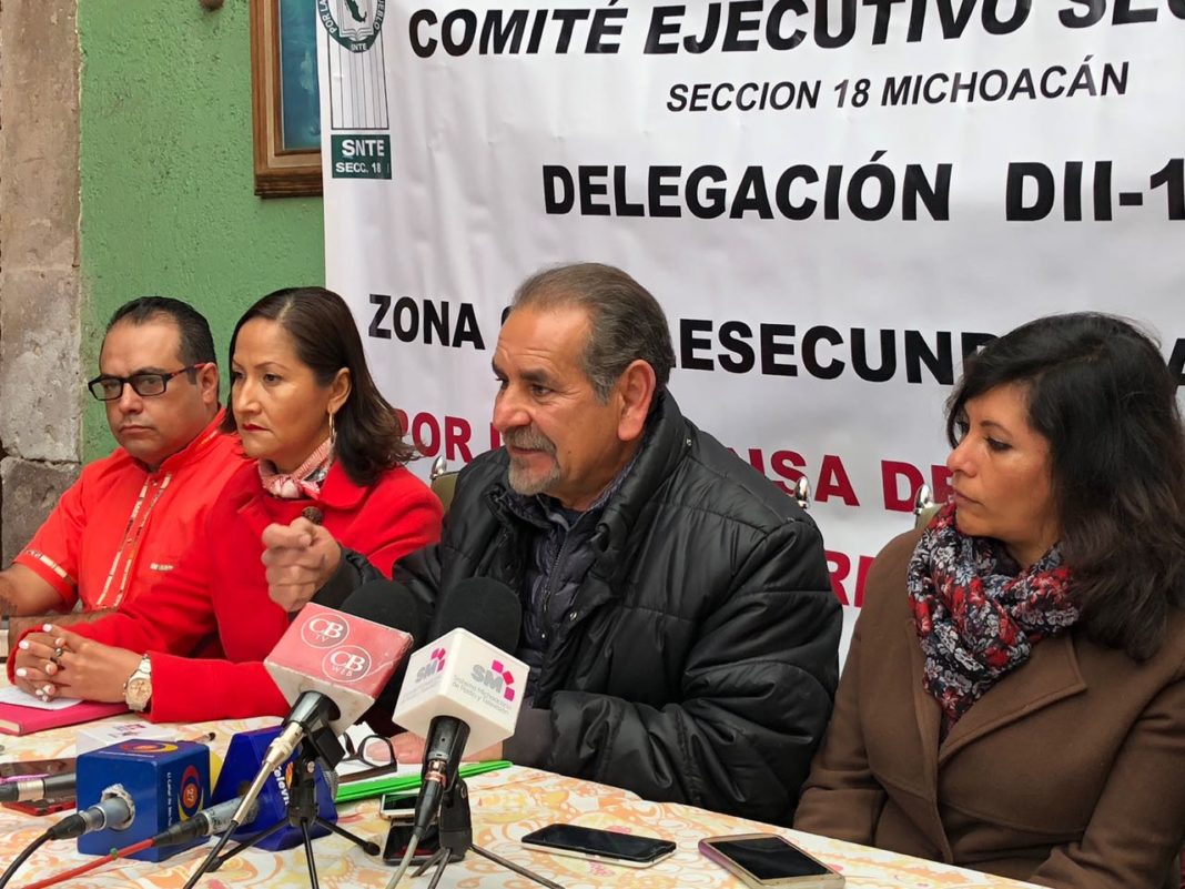 El SNTE realizará una asamblea donde definirá si realizará paro en Pátzcuaro