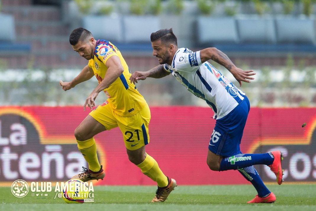 Tuzos amargan debut de Águilas en el Azteca