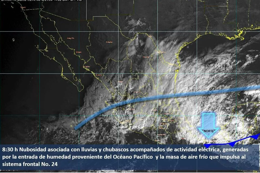 En varias zonas de Michoacán se prevé aguanieve