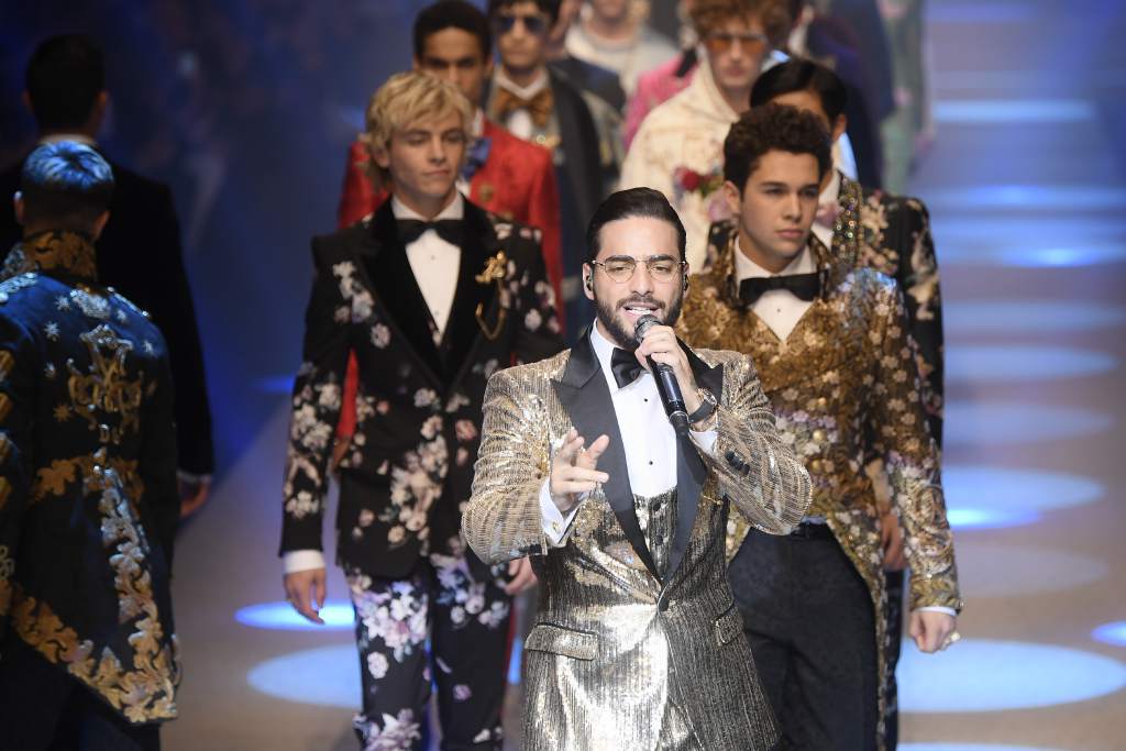 Maluma canta para Dolce & Gabanna