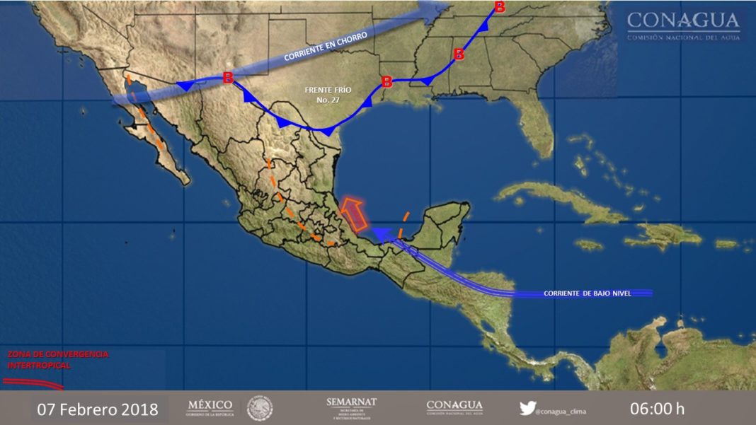 El estado del clima señala el ingreso de más frio