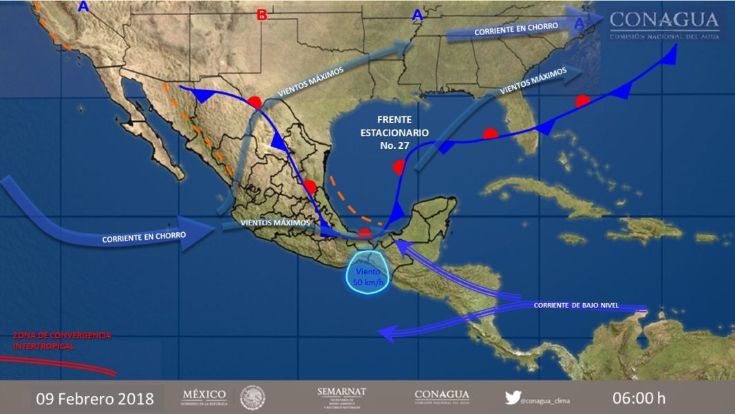 El clima presenta altas temperaturas