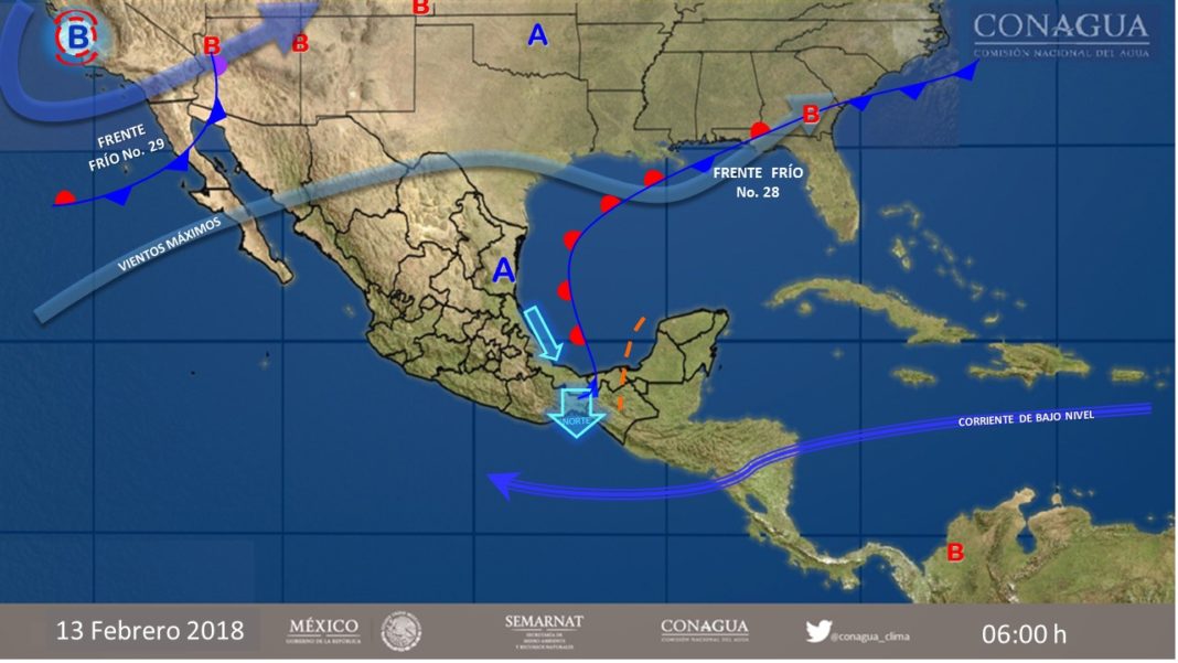 El clima se mantiene frio