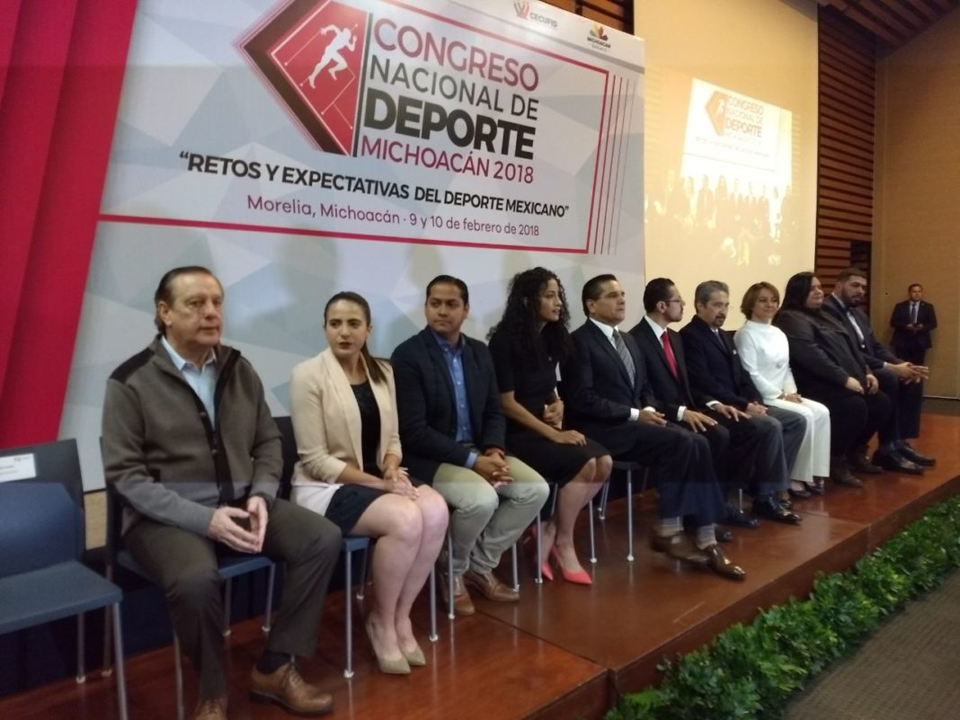 En marcha Congreso Nacional del Deporte Michoacán 2018