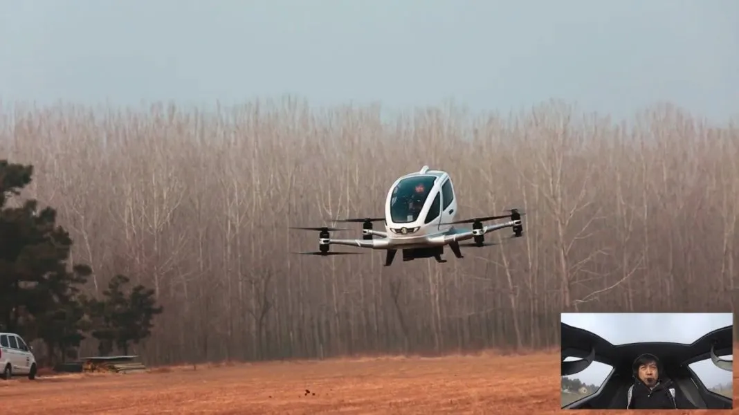 Inician pruebas de dron para viajar personas