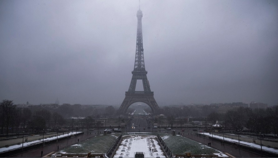 Cierran la Torre Eiffel