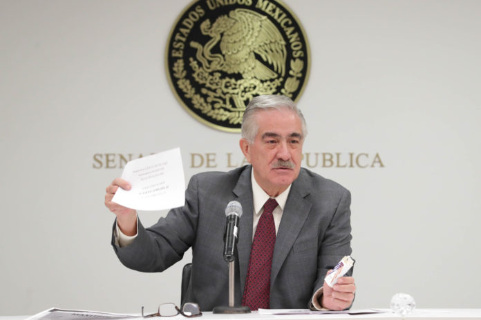 confe Patricio Mtz Foto: Senado de la República