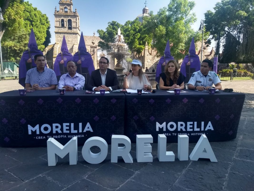 Esperan 600 mil visitantes a Morelia en Semana Santa