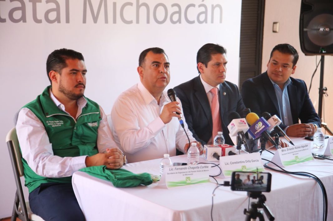 Oficial: Constantino Ortiz será candidato del PVEM por Morelia