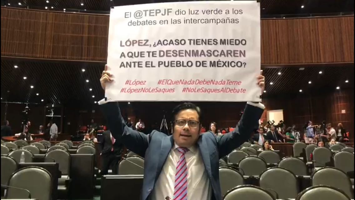 López no le saques a los debates o te hace cus cus: Noé Bernardino