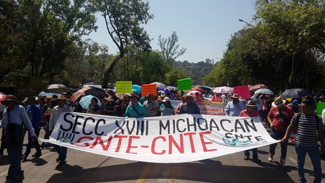 Denuncia CNTE desaparición de docente