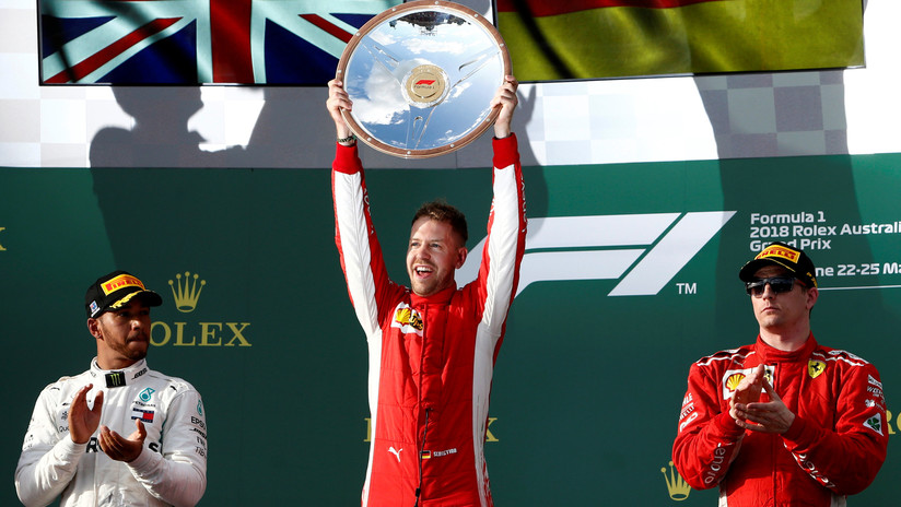 Vettel gana el Gran Premio de Australia 2018
